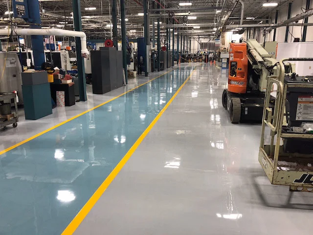 Industrial Chemical Resin Flooring Solutions